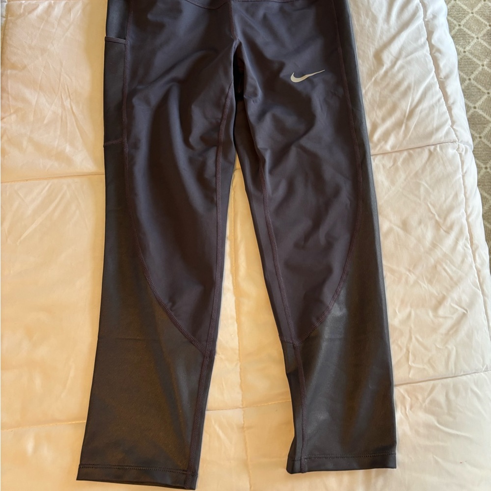 Nike Gray Athletic Leggings